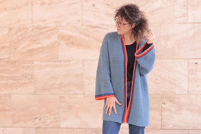 Indigo Cardigan