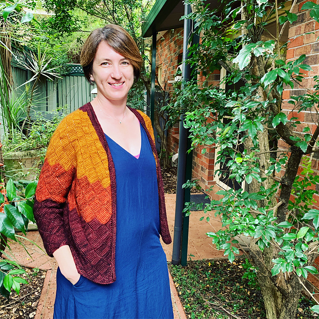 Ravelry: Tessellated Cardi pattern by Abbeymade