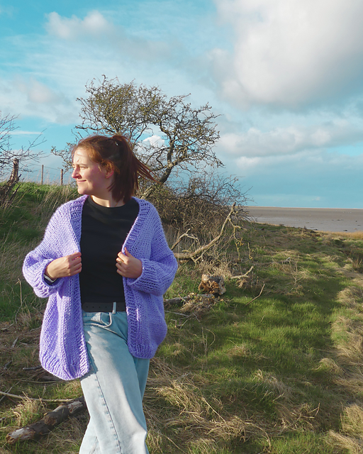 Ravelry: Malibu Super Chunky Cardigan pattern by Abbie Mycroft