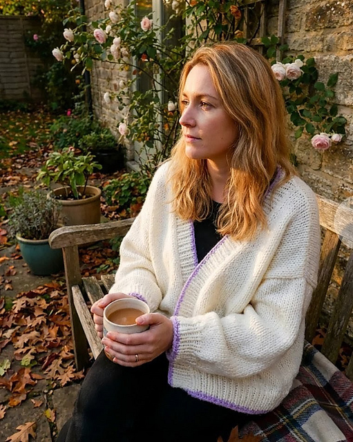 Marshmallow Chunky Cardigan