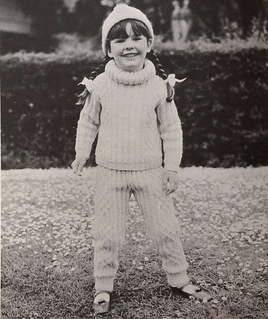 Three-piece Aran outfit