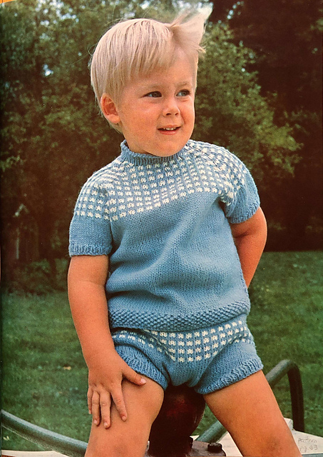 Boy's play suit