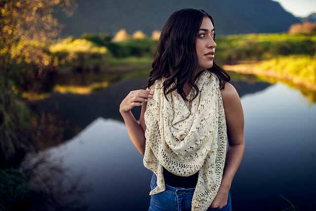 Peppered Shawl