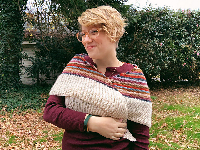 Happy Cozy Merry Shawl