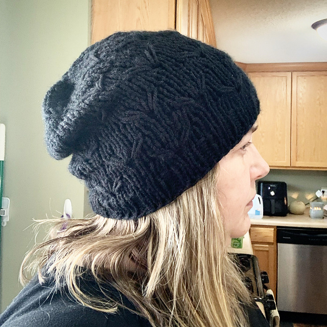 Dandelion Seed Slouchy Beanie