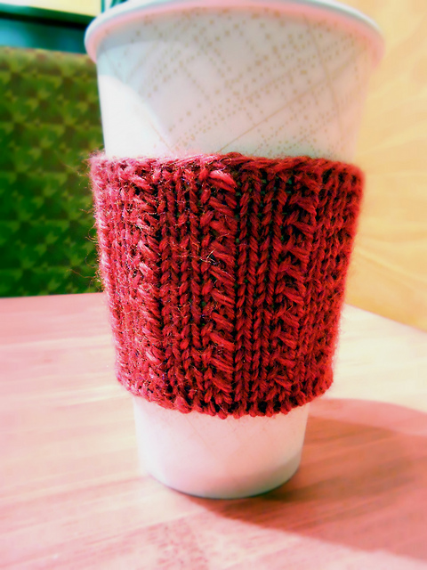 Winter Field Cup Cozy