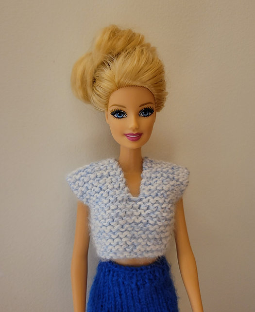 #0214 White top and burgundy skirt