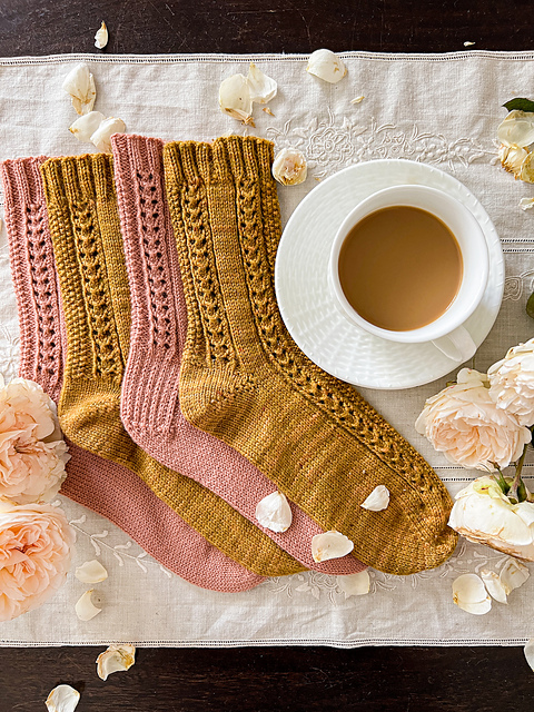 Creme Brulee Socks