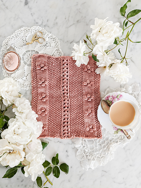 Rhubarb Crumble Cowl