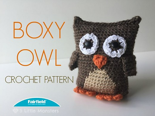 Boxy Owl Crochet