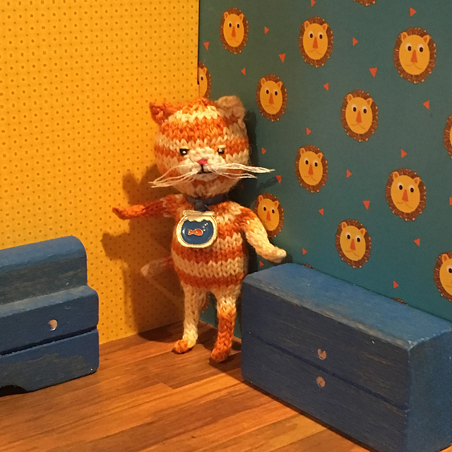 Tea Time Orange Tabby