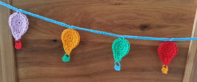 Hot Air Balloon Applique/Bunting