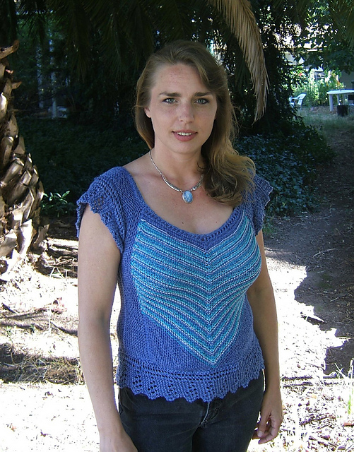 Abiknits No Gauge Swatch Top (ANGST)