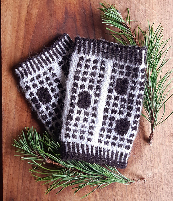 Dotty Pine Cuffs