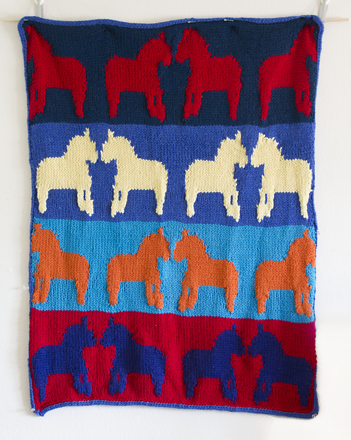 Dala Horse Blanket