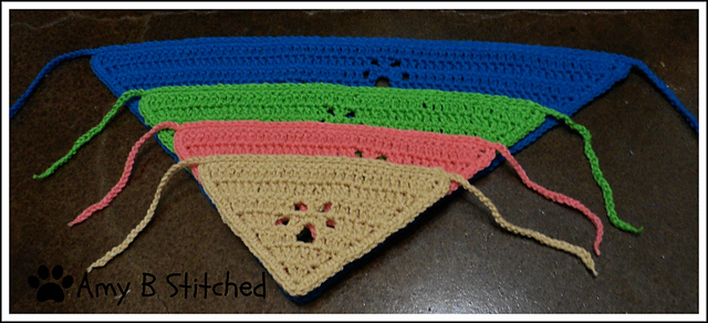 Meandering Paw Prints Pet Scarf