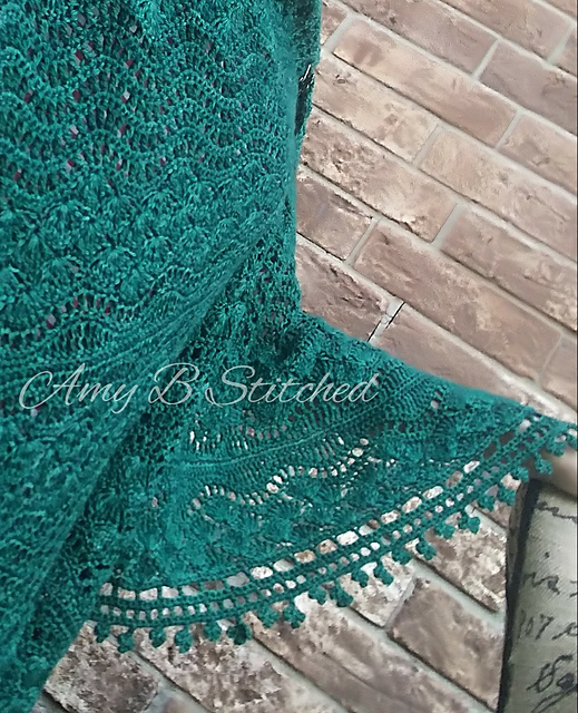 Thistle and Clover Shawl
