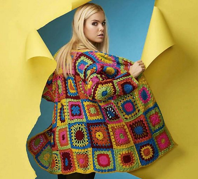 Granny Square Cardi