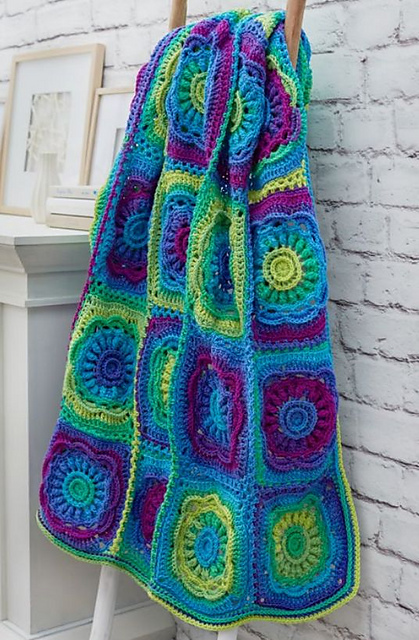 Floral Beauty Throw (rectangle)