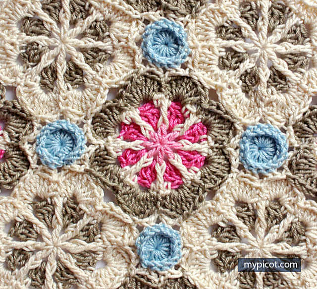 4031 Crochet Octagon Motif