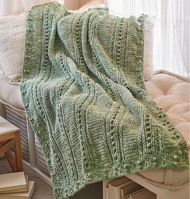 Comforting One-Color Throw