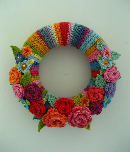May Rose Wreath