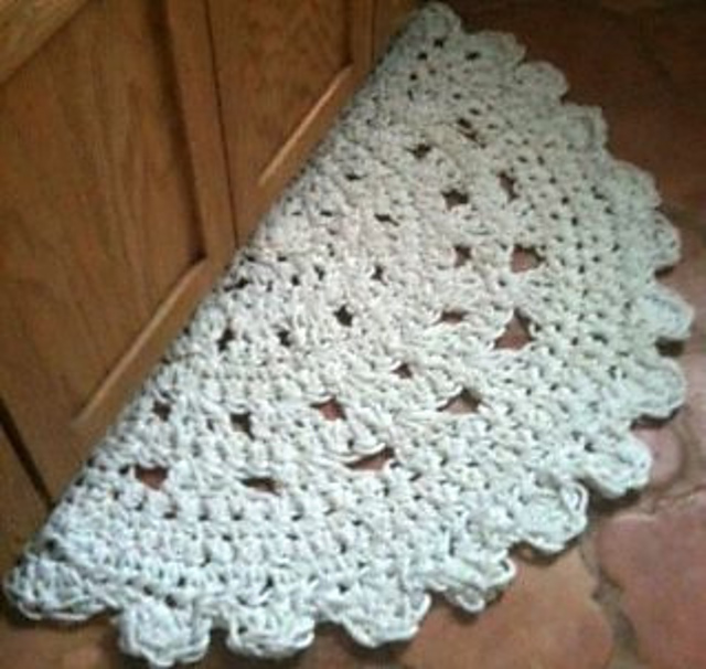 Crochet Doily Rug