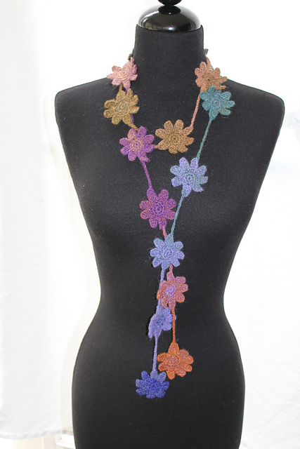 The Magic Ring Flower Lariat