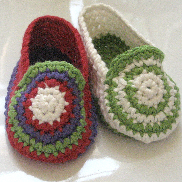 Rainbow Baby Bootie