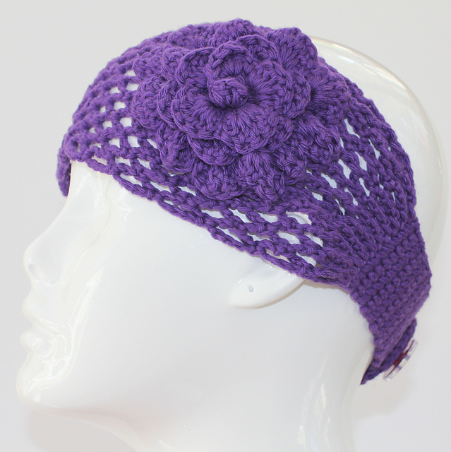 Summer Crochet Headwrap