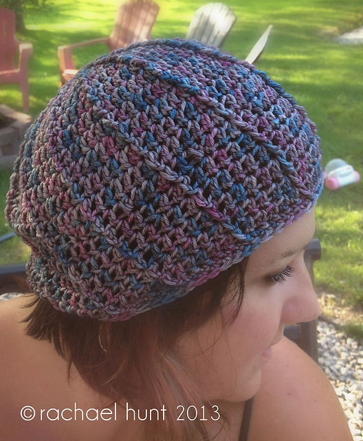 Swirly Posts Beanie