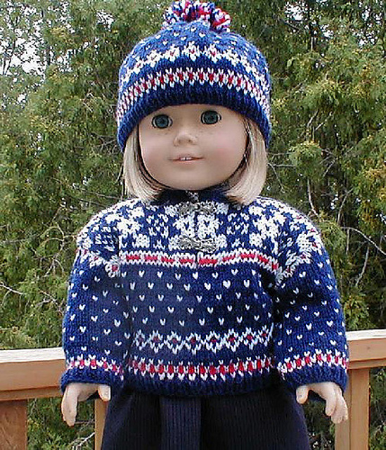 Ravelry: Knitted Nordic Sweater pattern by Ceci Riehl