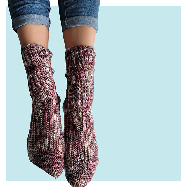 Blueberry Field socks