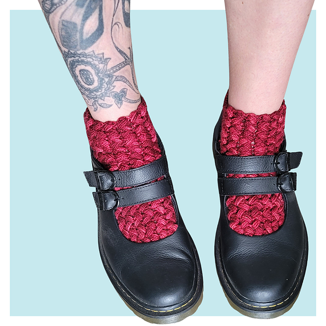 Maryjane's Puff socks