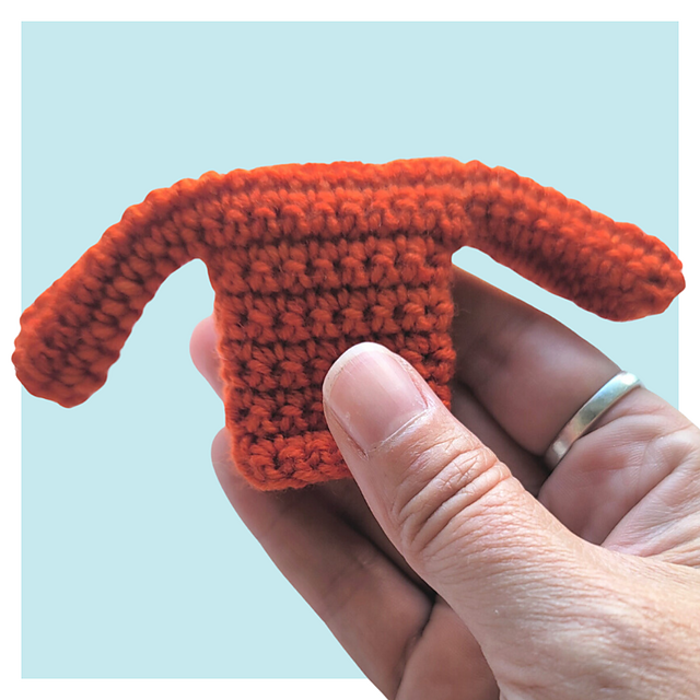 Tiny Orange Sweater