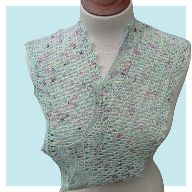 Ocean geometry scarf