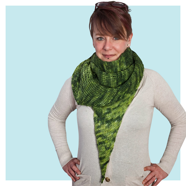 Green Tea shawl