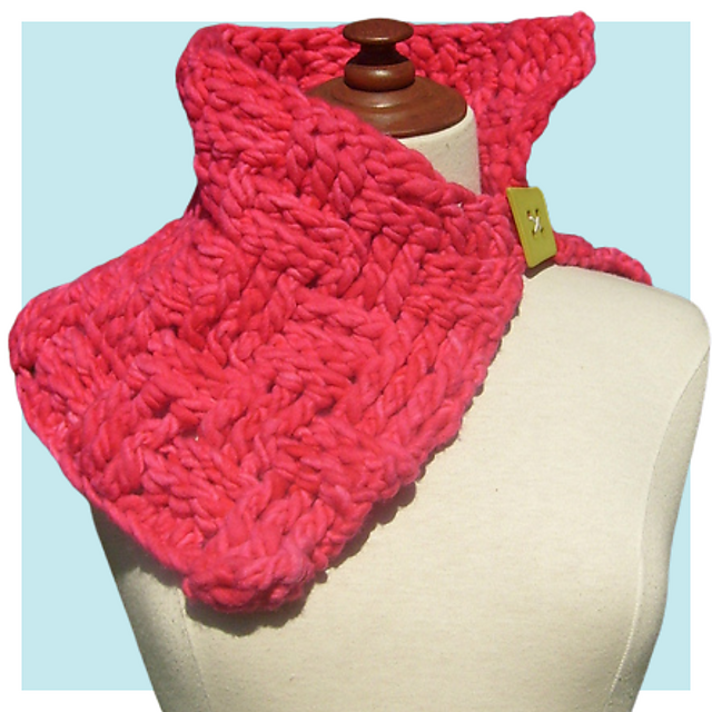 Pink Yoda Cowl