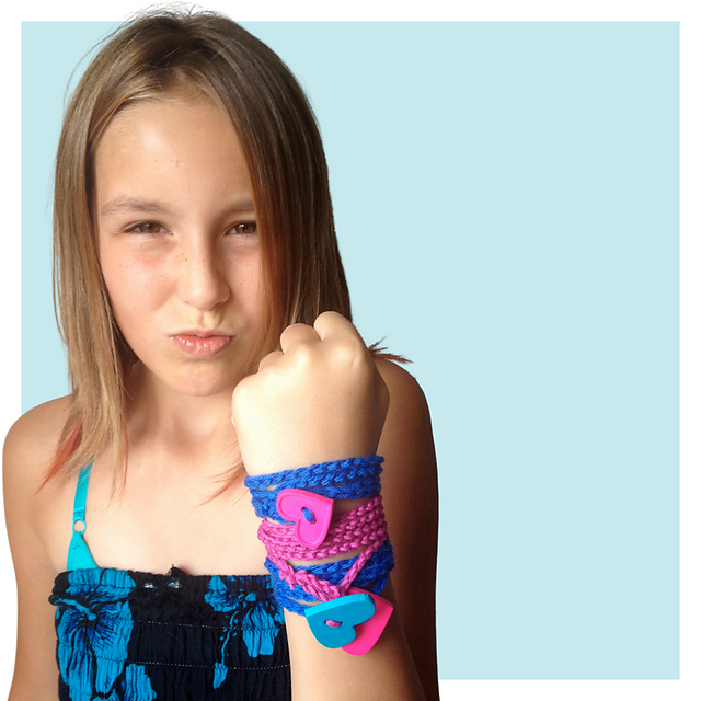 Easiest Ever Crocheted Friendship Bracelet