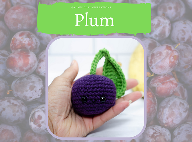 Crochet Plum