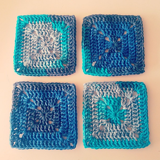 Solid Granny Square