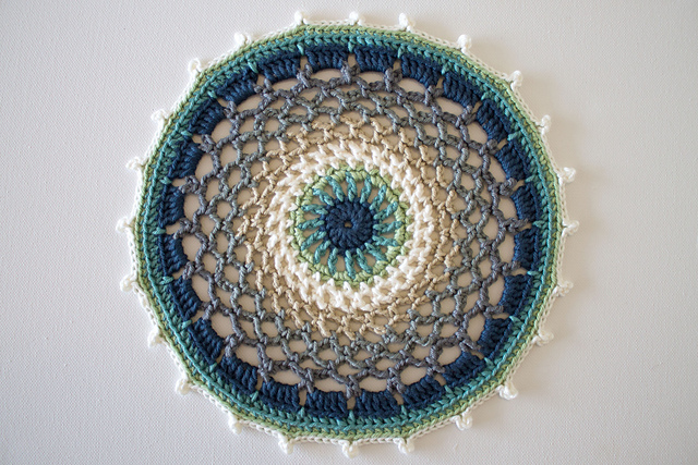 Lazy Shade of Winter Mandala