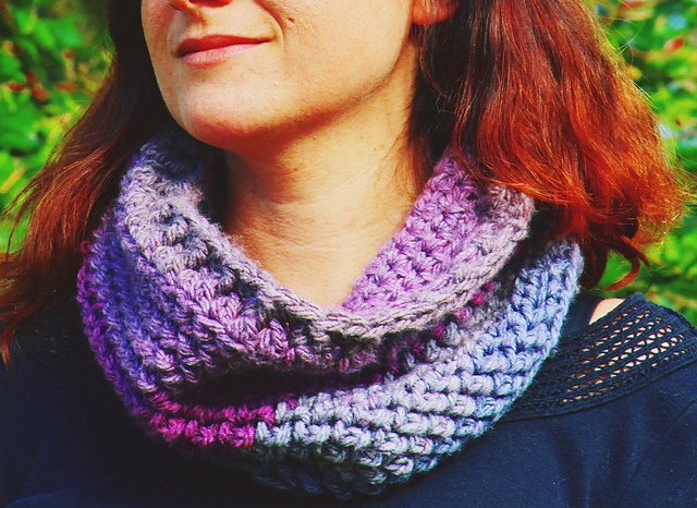 Teatime Textured Cowl