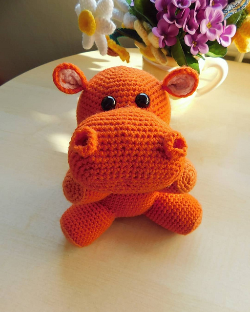 Hippopotamigurumi