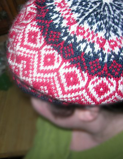 Snowflake and Chevrons Tam