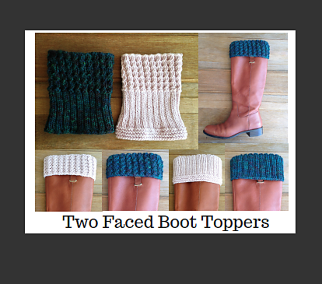 Two Faced Boot Toppers