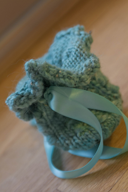 Whimsical Drawstring Bag or Pacifier Carrier