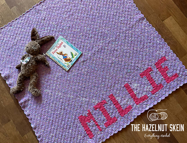 Personalized Baby Name Blanket