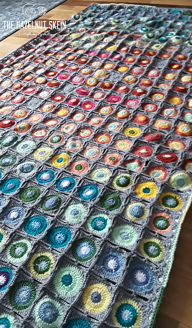 Temperature Blanket Squared