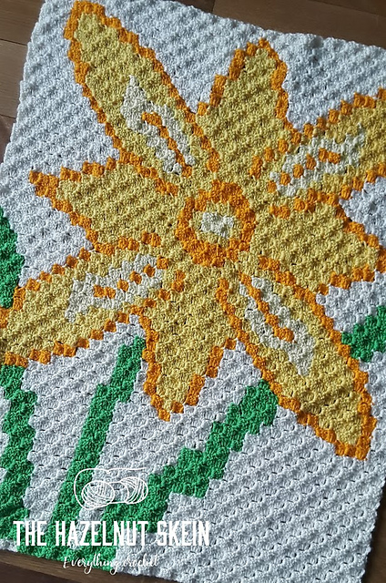 Spring Daffodil Blanket